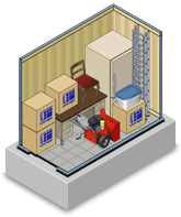 5x10 storage unit